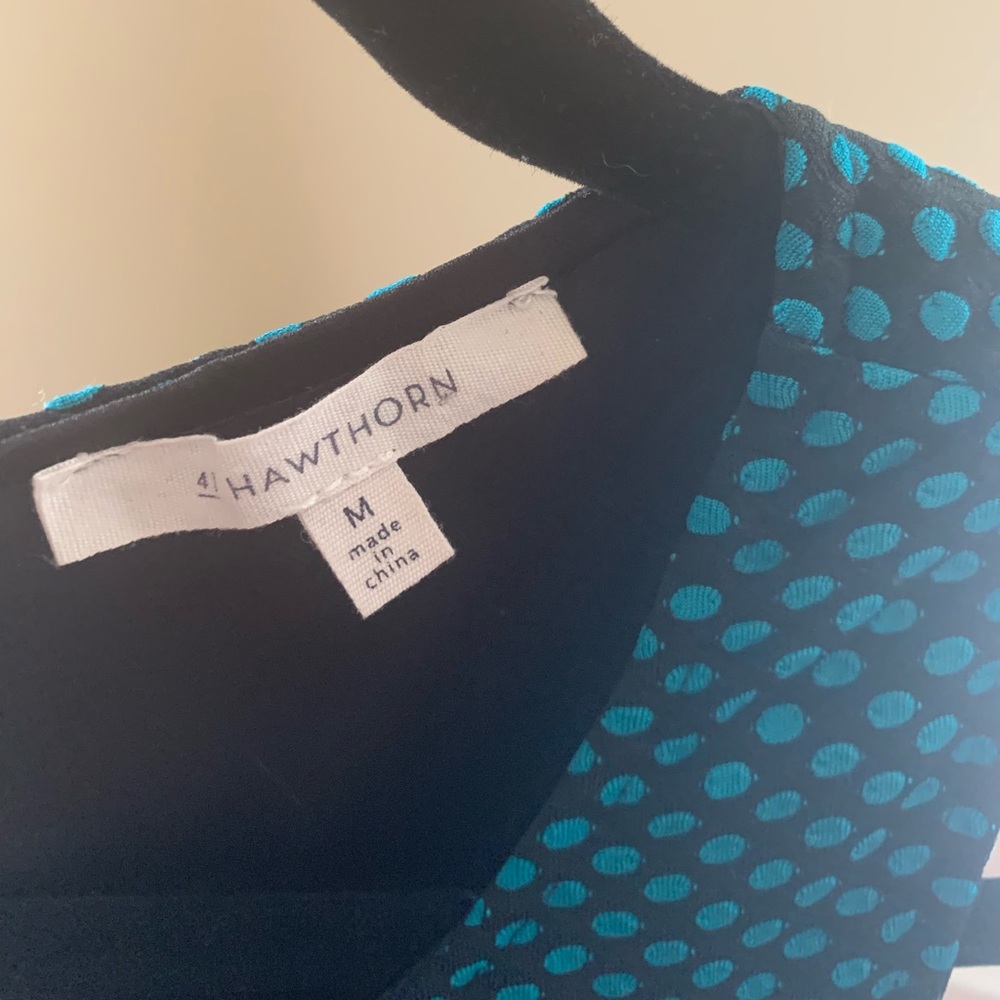 41 Hawthorne polka dot fit and flare dress